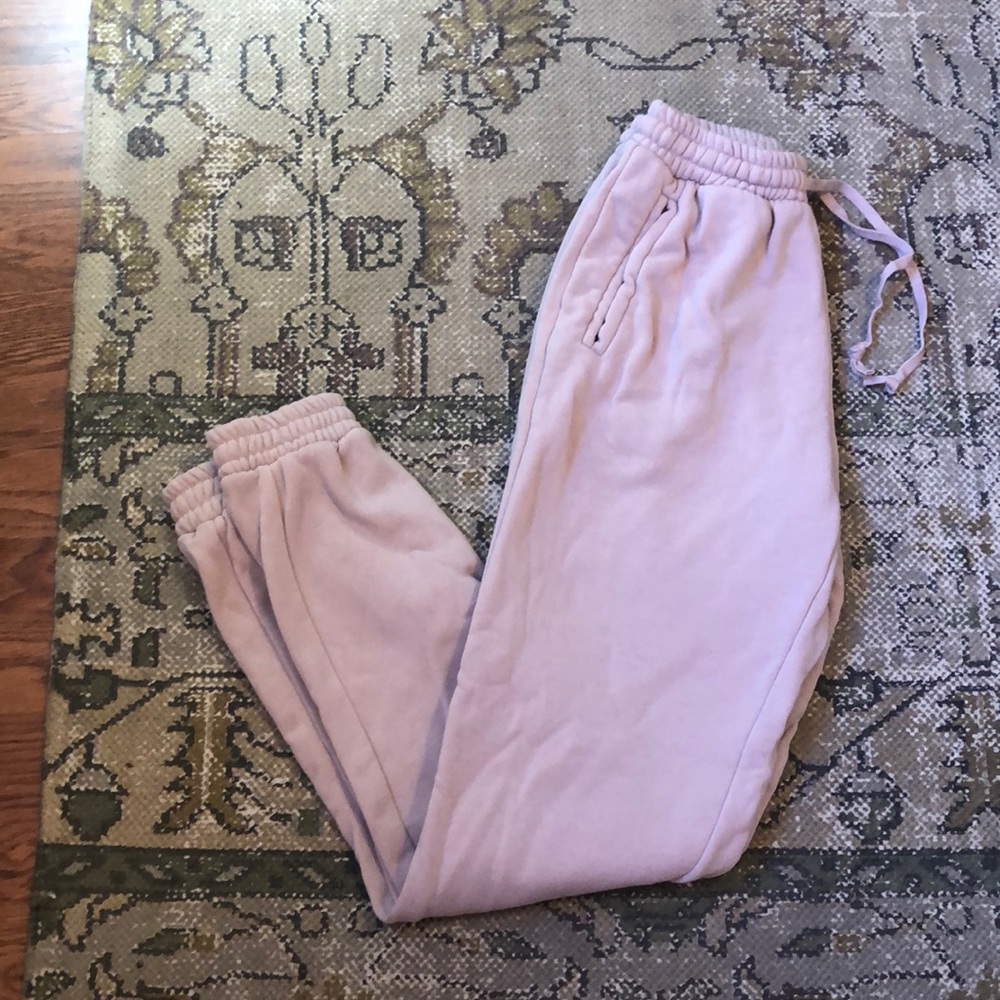Brandy Melville Sweatpants Light Pink OS